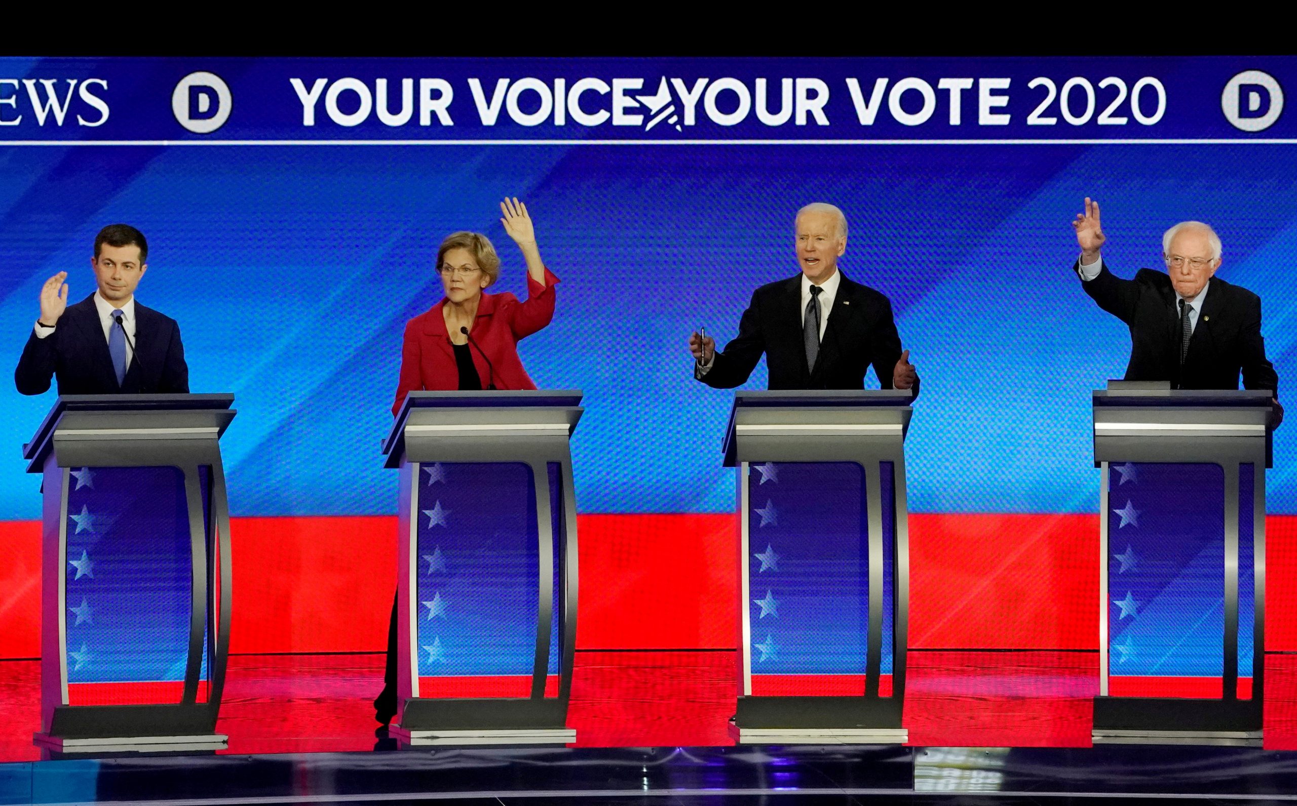 Democratic White House Candidates Face High-Pressure Nevada Debate
