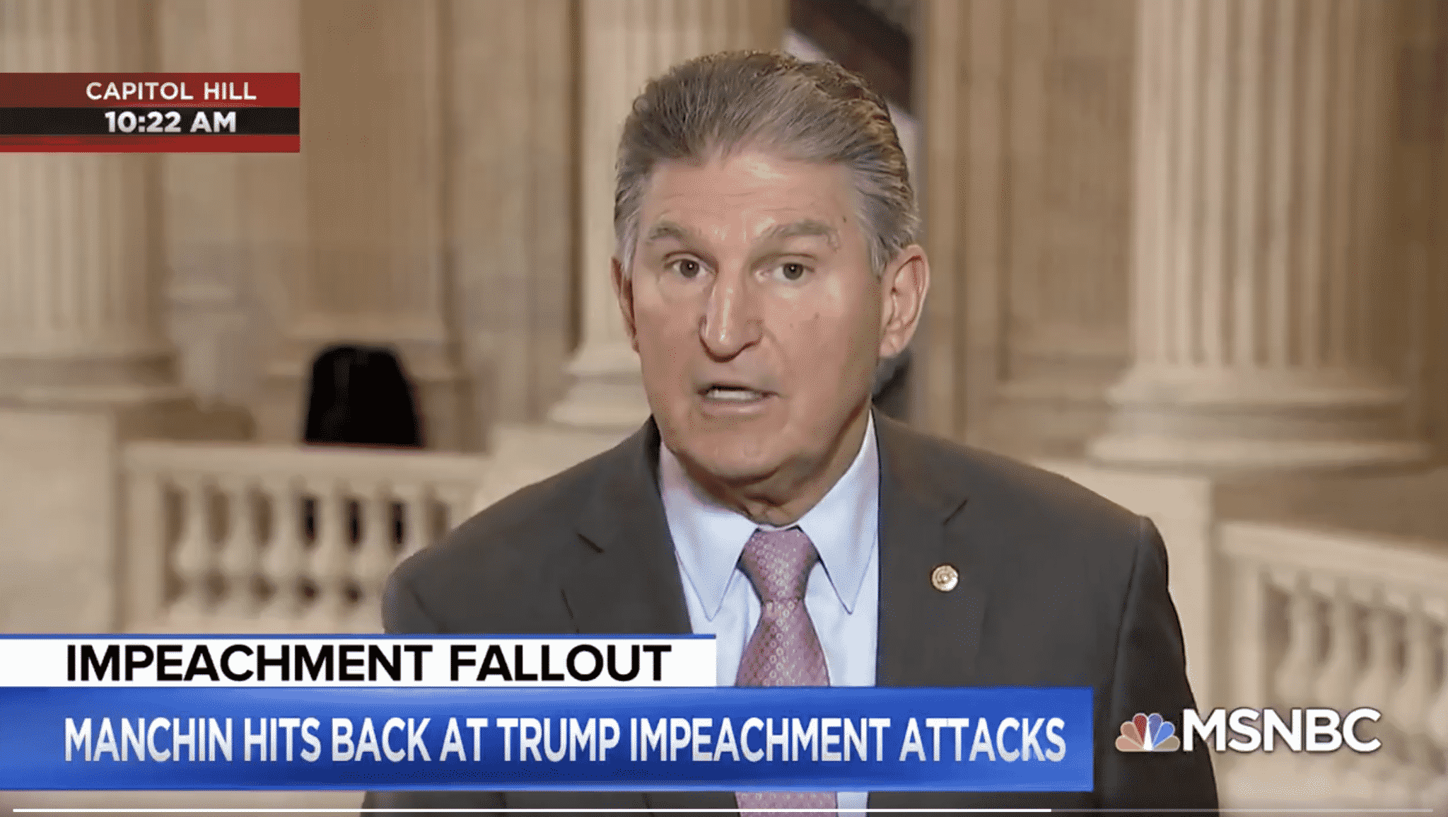 Manchin Dismisses Trump Naming Him ‘Joe Munchkin’: ‘Do You Think Names Bother Me?’