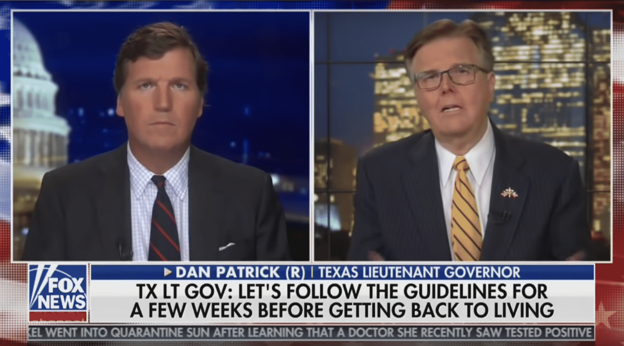 Texas Lt. Gov Says He Is Willing to Do ‘Whatever It Takes’ to Save the US Economy