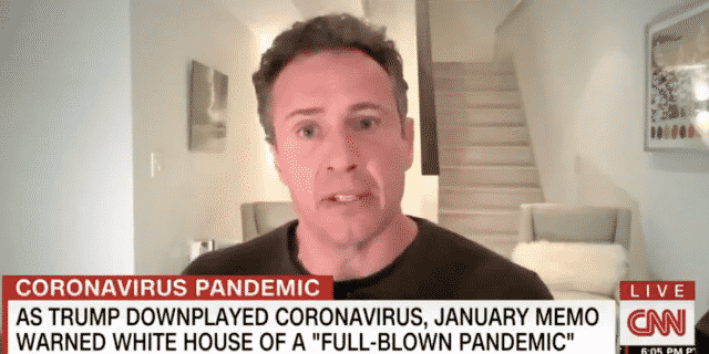 CNN’s Chris Cuomo Calls Trump’s ‘Cheerleader’ Remark ‘Bulls***t’ Regarding Coronavirus Response