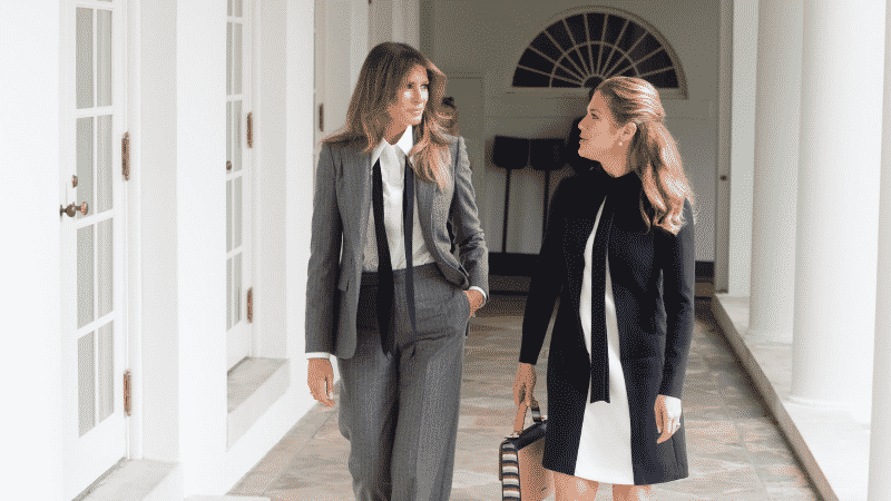 Melania Trump Speaks With Canada’s Sophie Grégoire Trudeau Following Her Coronavirus Recovery