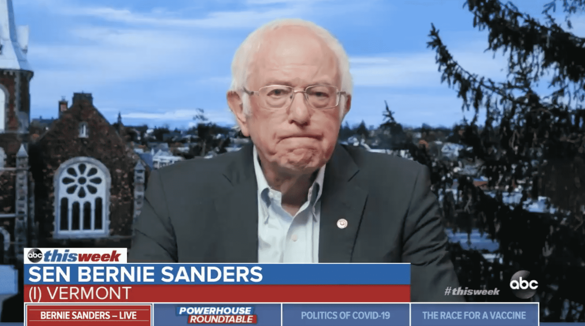 Sanders Says Senate Should ‘Improve’ Relief Package With a ‘Paycheck Security Process’