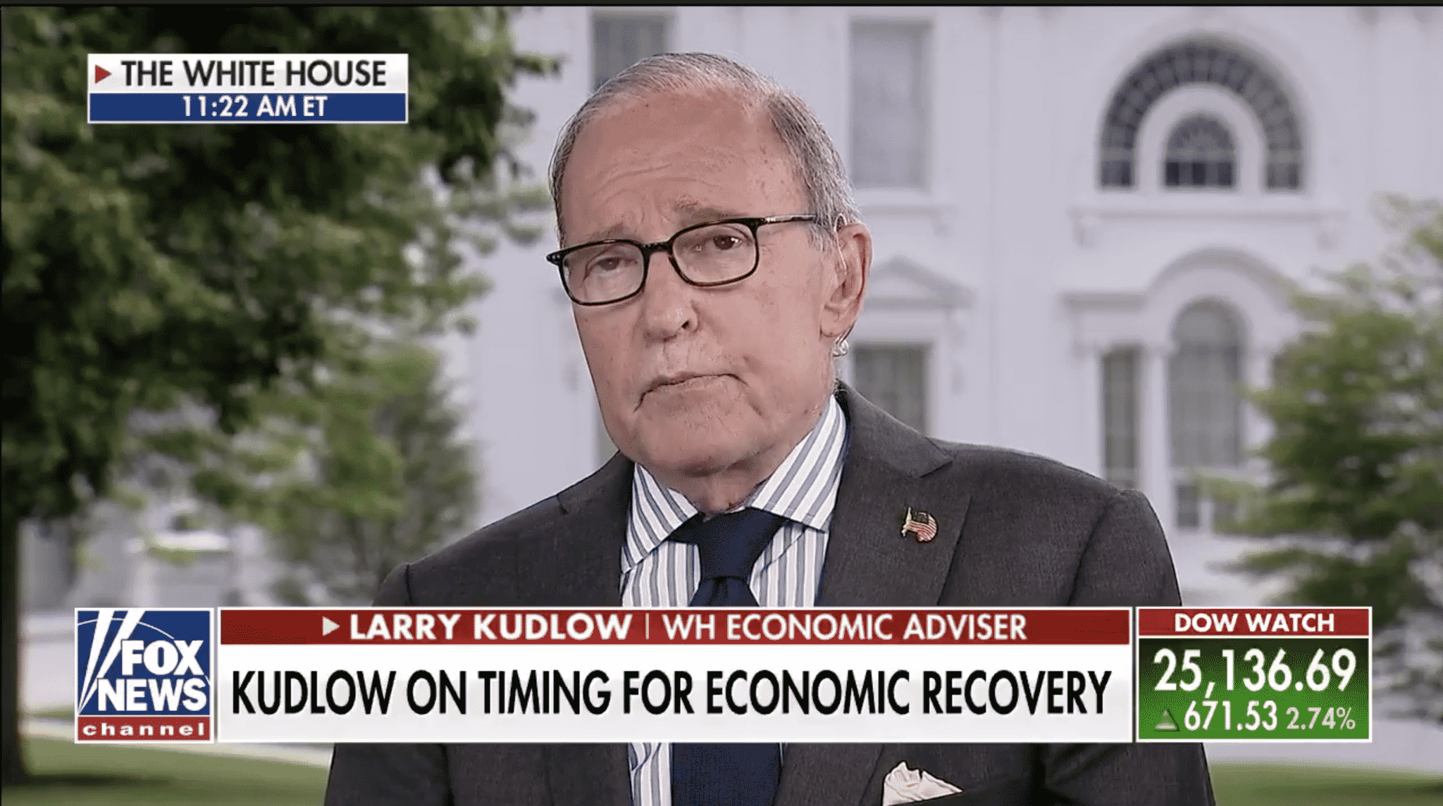 Kudlow Says Trump Admin Is Considering a Back-To-Work Bonus