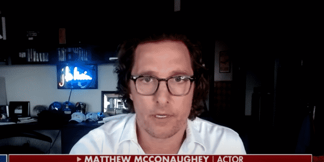 Matthew McConaughey: Wearing a Mask Is Not ‘Propaganda,’ It Created a ‘False Divide’