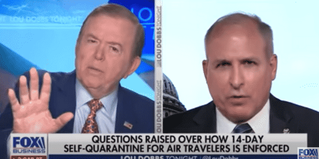 ‘Whoa, Commissioner!’ Mark Morgan Gets Challenged by Lou Dobbs on Airport Screening Procedures