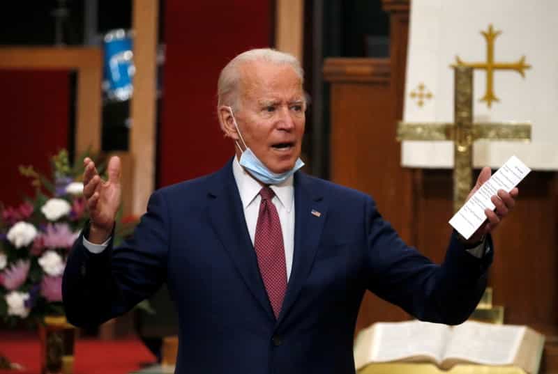 Biden Promises to Earn the Support of African Americans as Trump Stays in White House