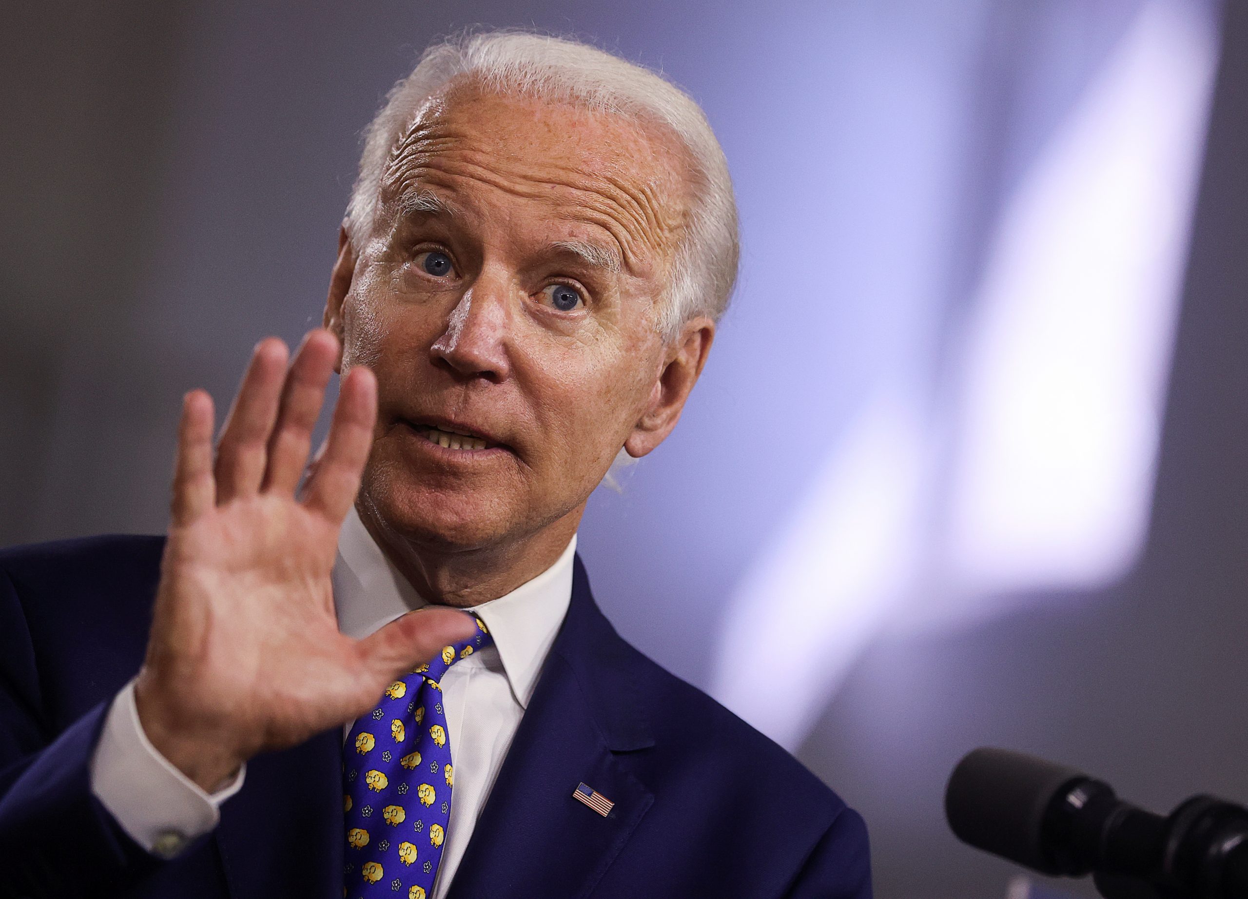 Biden Assails Trump for ‘Bald-Faced Lies’ About Voting by Mail
