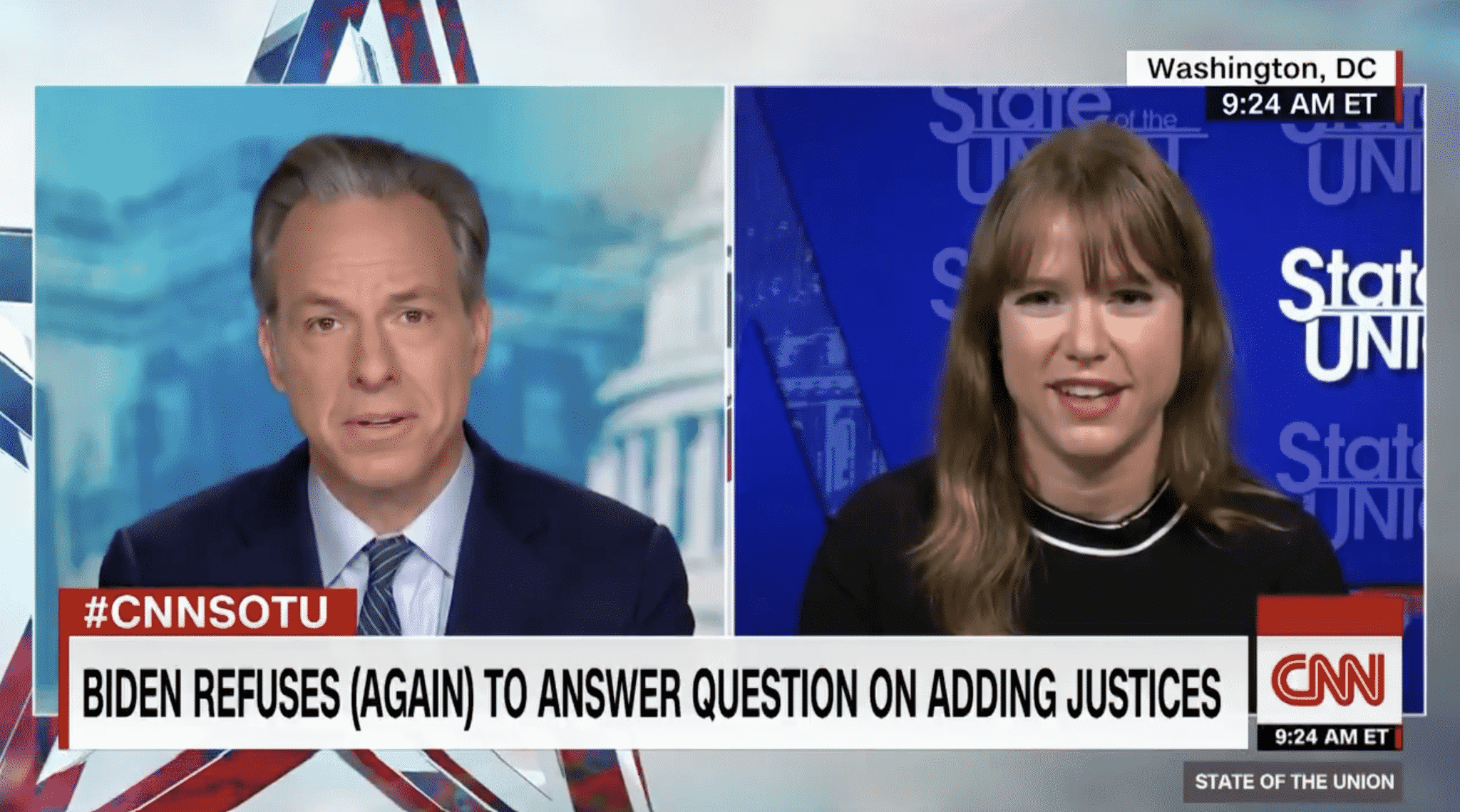 Biden Spokesperson Pressed on Claim That It Is Unconstitutional To Fill SCOTUS Seat Before Election