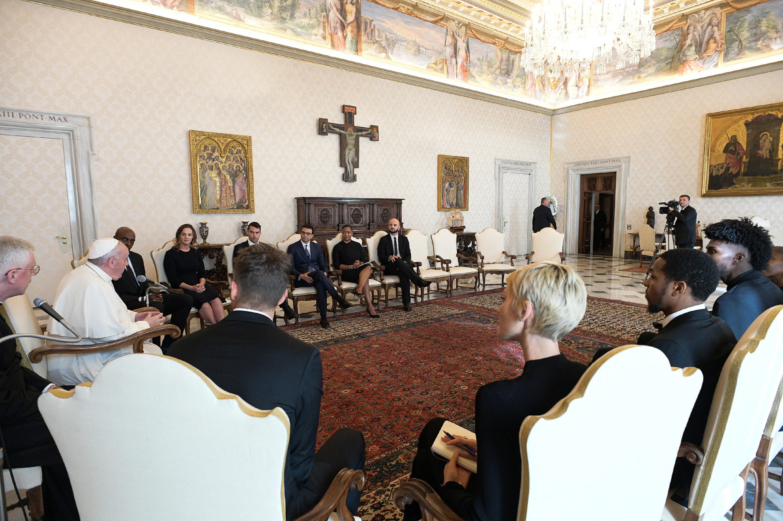 NBA Players Meet Pope Francis To Discuss Social Justice Issues
