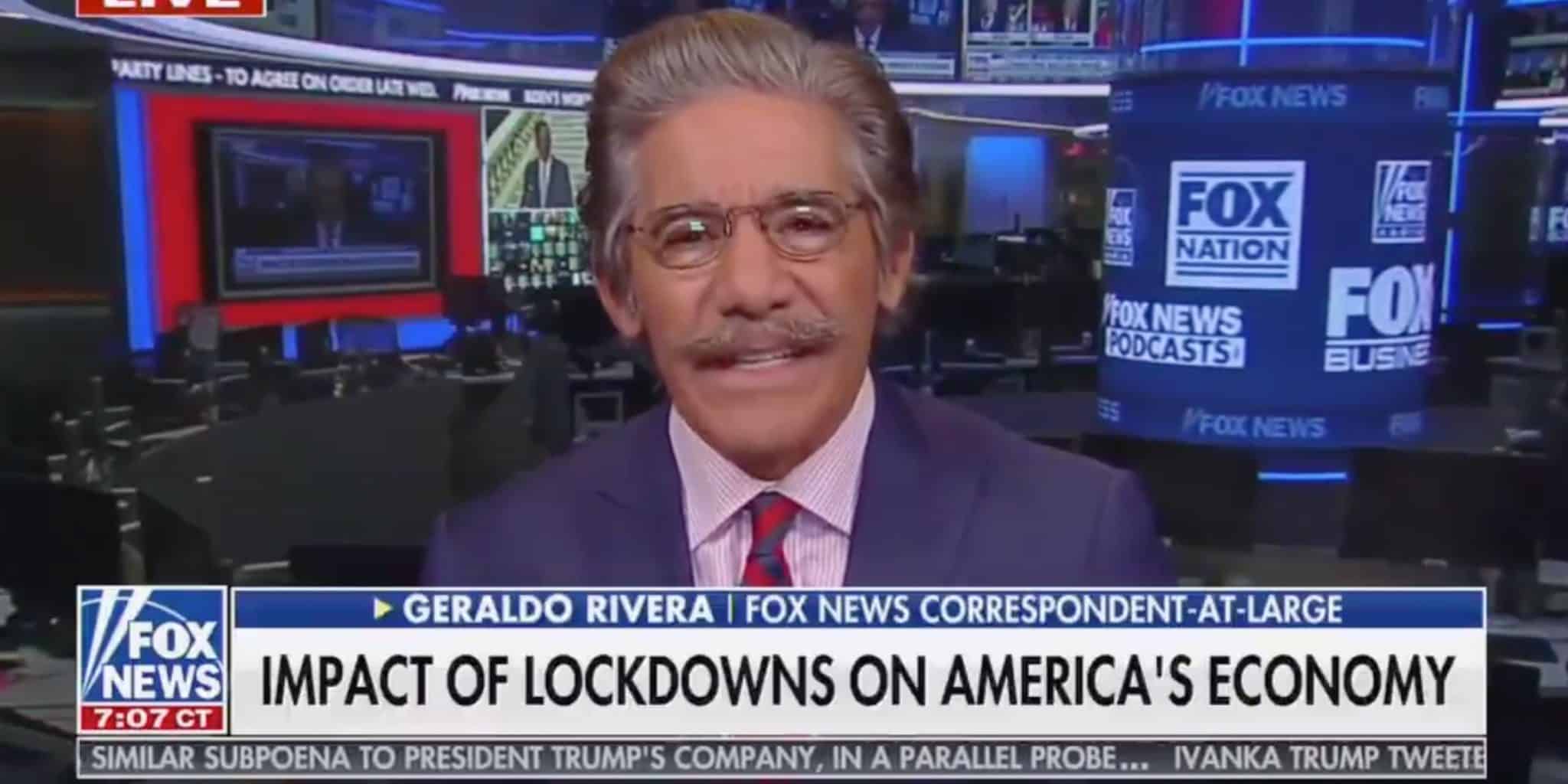Geraldo Rivera Suggests Naming the Vaccine After Trump to Cheer Him Up After Election Loss