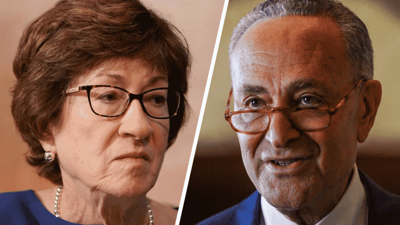 Sen. Susan Collins Takes Swipe at Schumer After Winning Reelection