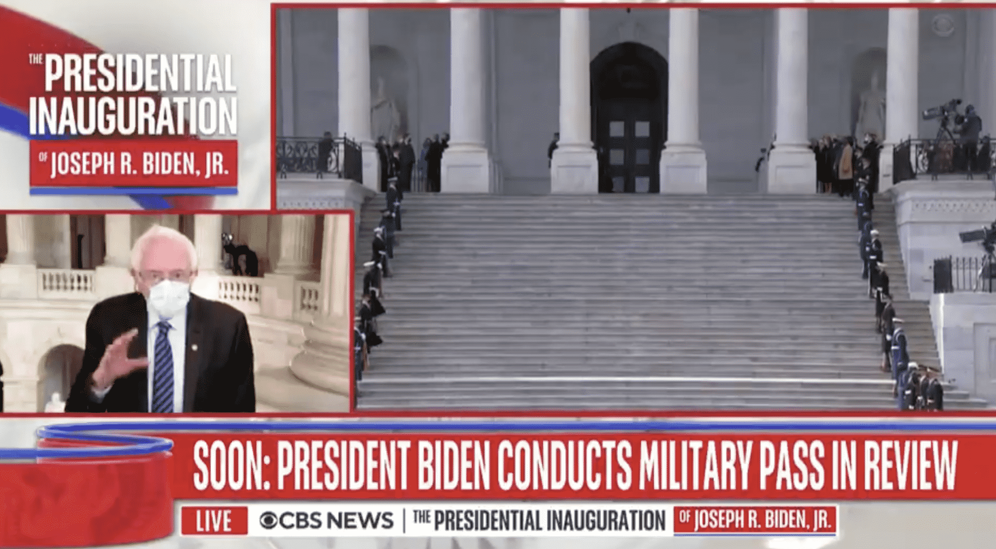 Sanders on Trump Not Attending Inauguration: ‘He Lives in His Own World, He’s an Egomaniac’