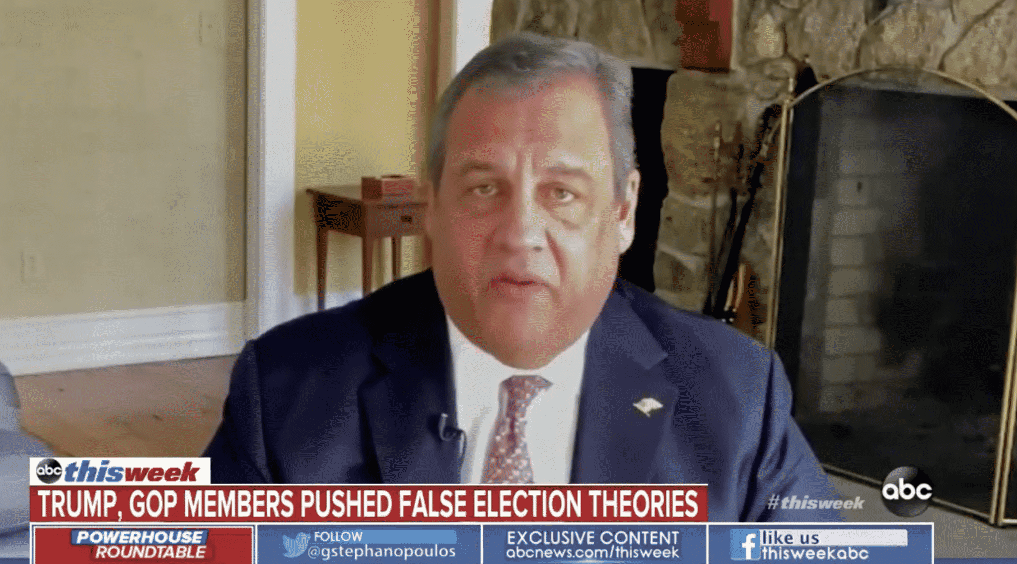 Chris Christie Accuses Republicans of Trying to Score ‘Political Points’ by Going Along With Election Lies