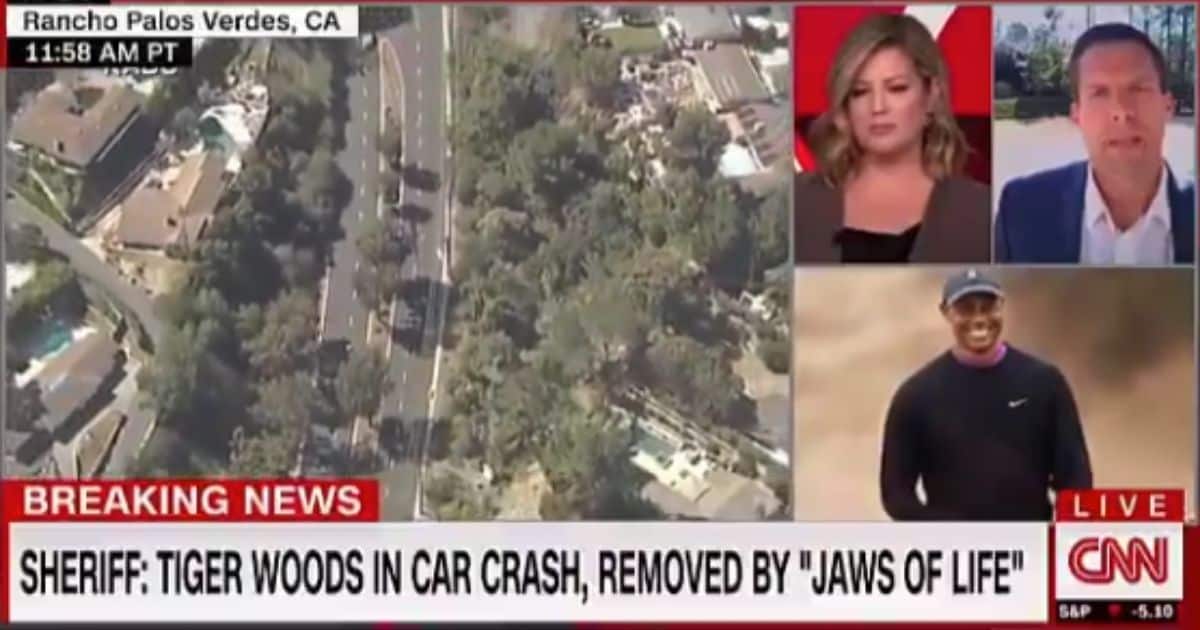 ‘Disgusting’:CNN Reporter Comes Under Fire for Comment on Tiger Woods Crash