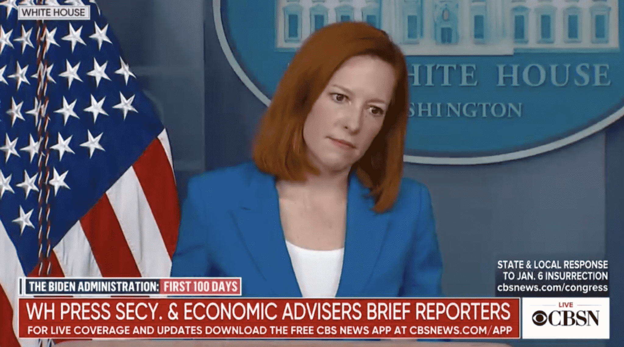 Psaki on Gun Control: There Is No Talk About ‘Overturning or Changing’ Second Amendment