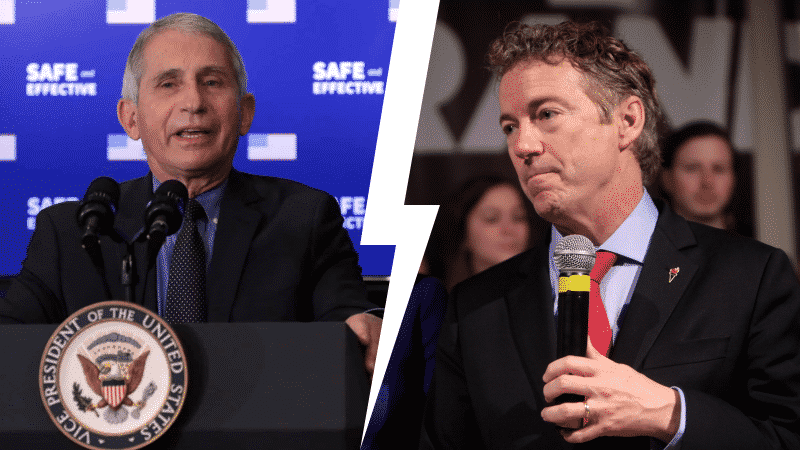Rand Paul Is ‘Paging Dr. Fauci’ After CDC Suggests Vaccinated People Do Not Carry the Virus