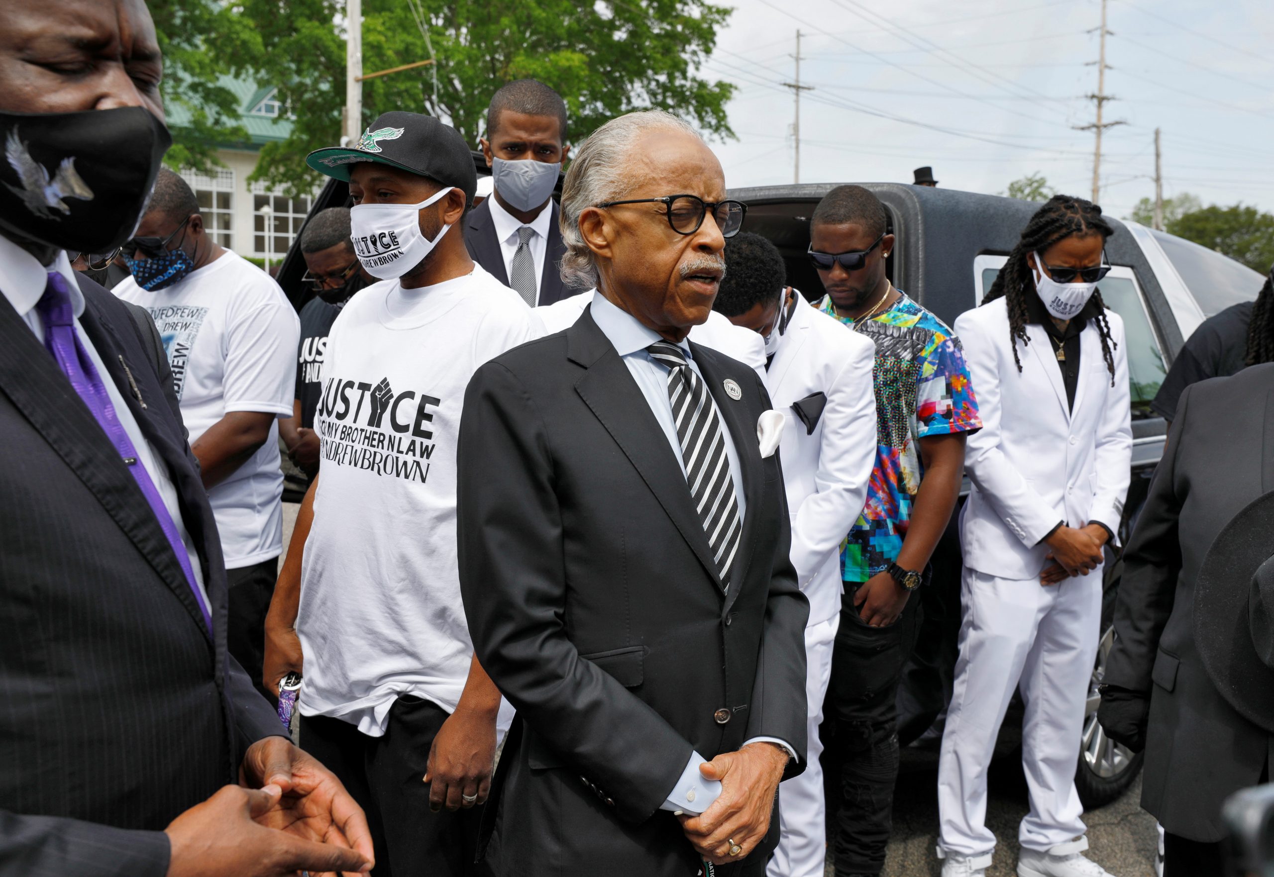 At North Carolina Funeral of Black Man Shot Dead by Police, Mourners Call for Reform