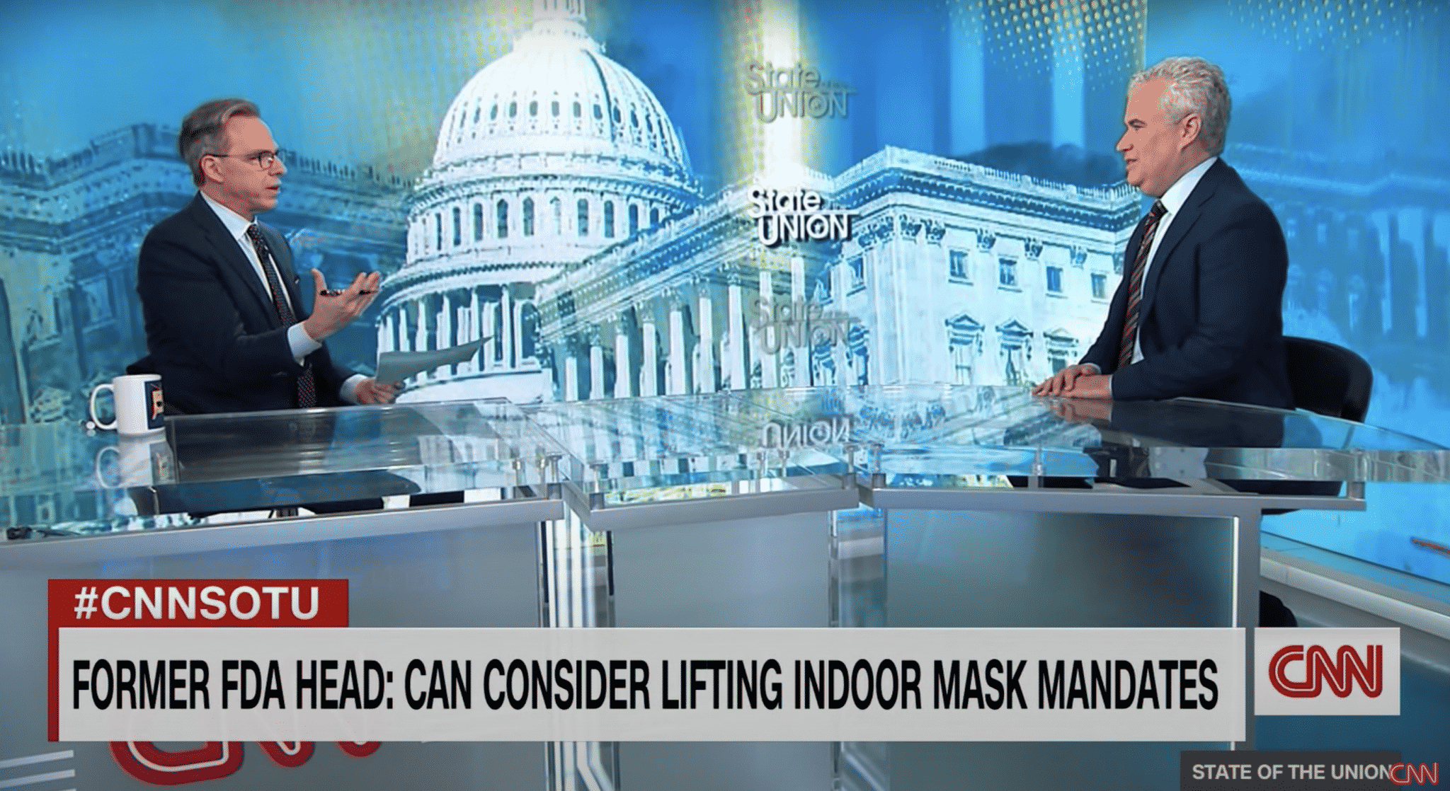 Jake Tapper Questions WH Official on Whether Biden Is Being ‘Overly Cautious’ With Masks