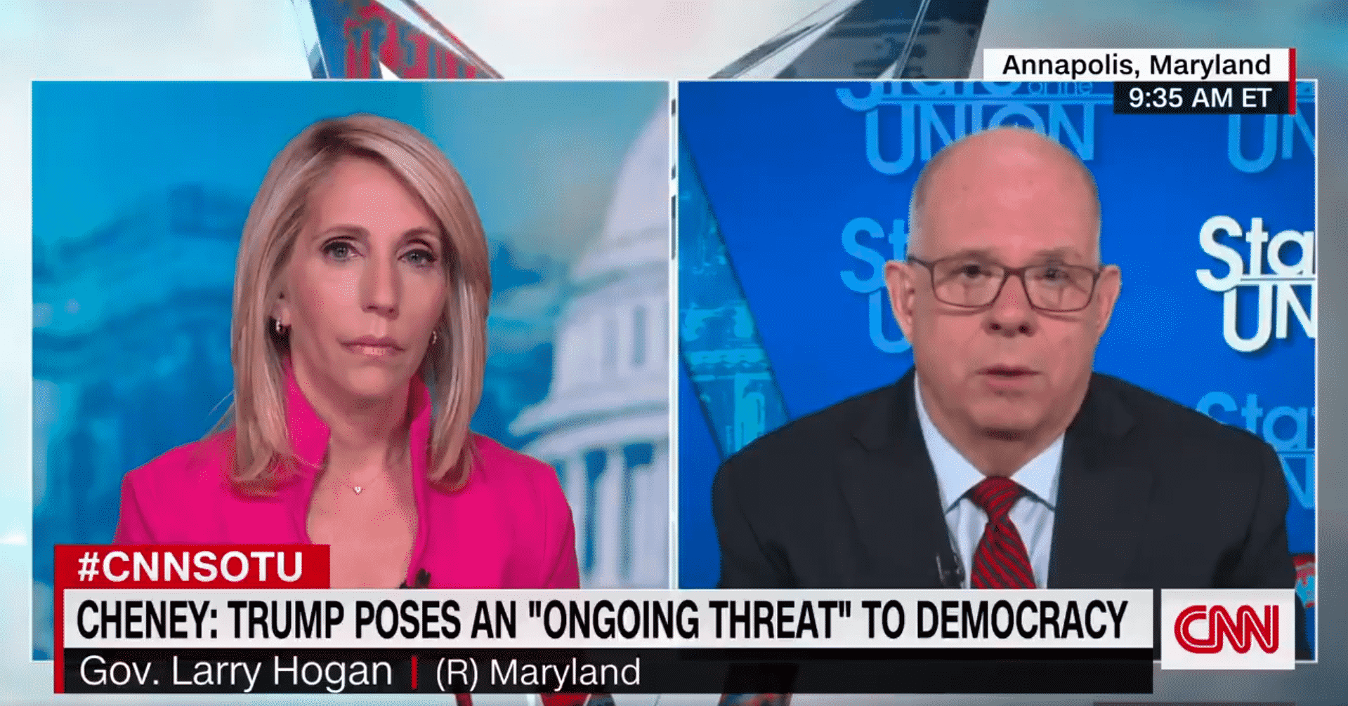 Hogan Calls Trump ‘Toxic’ for the GOP and the Country