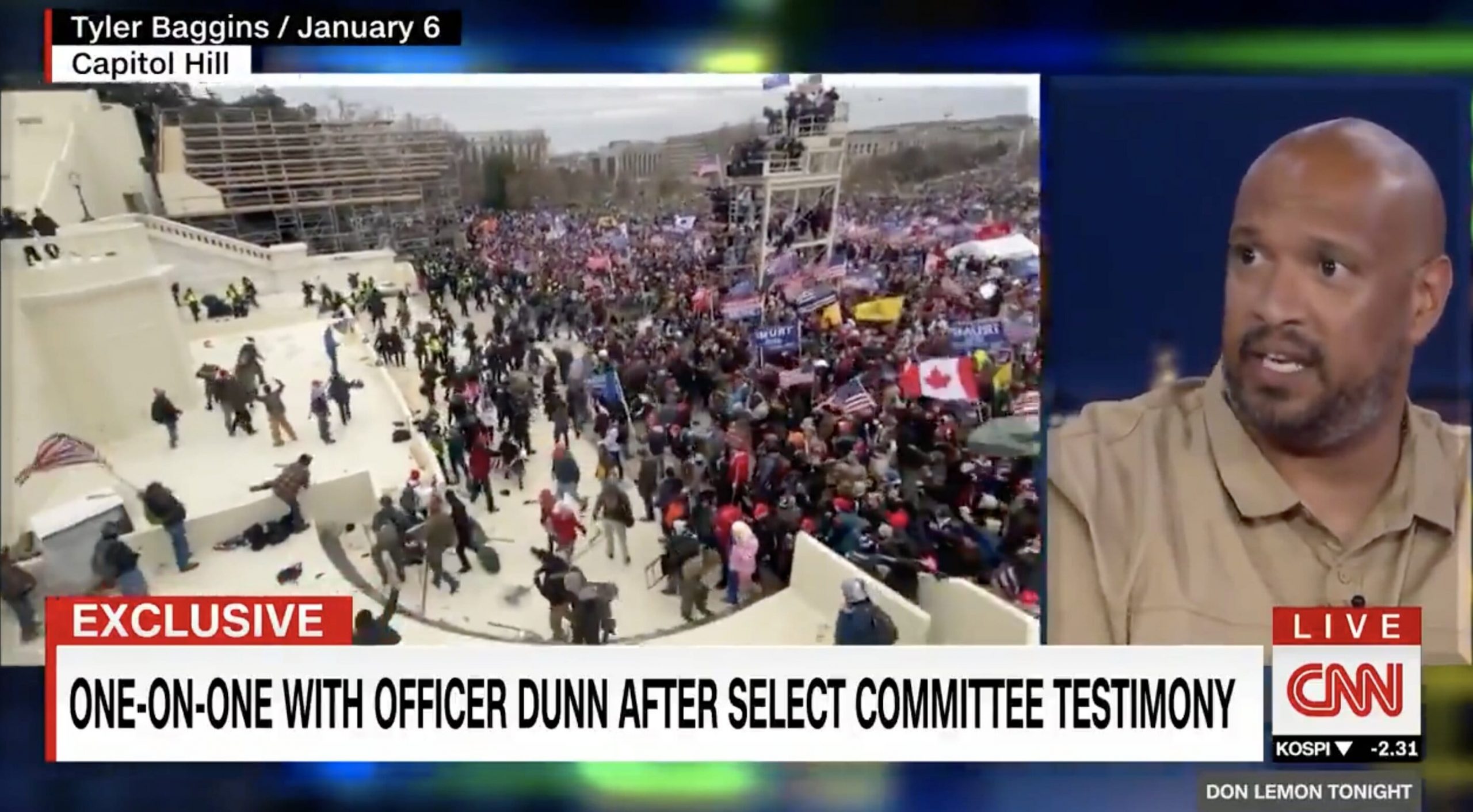 Capitol Police Officer: Attacks on Credibility Hurt ‘Just As Much As’ Capitol Riot