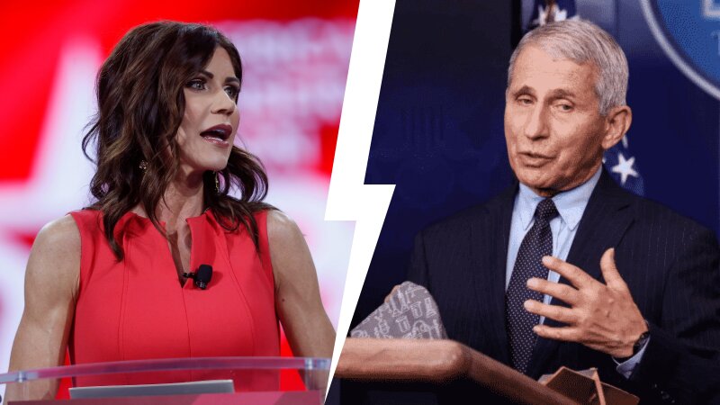 ‘Hypocrisy’: GOP Governor Takes Aim at Fauci for Remarks About State’s Motorcycle Rally