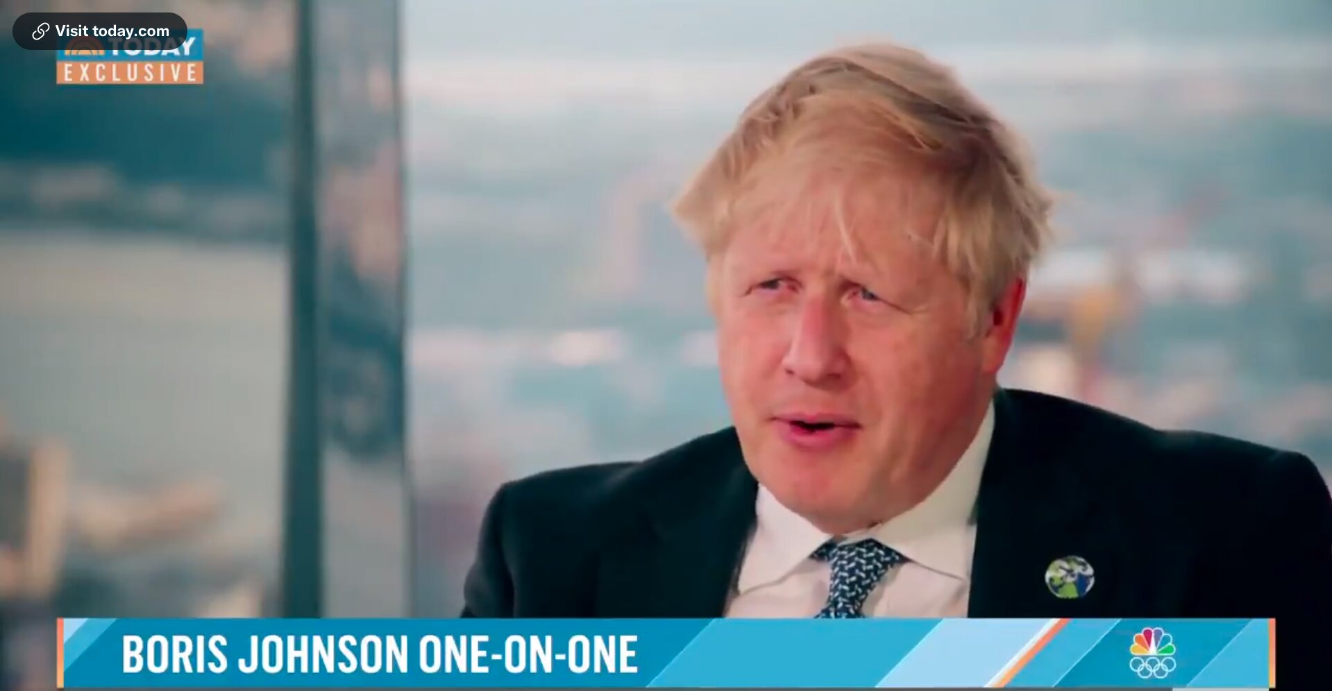 Boris Johnson Calls Biden a ‘Breath of Fresh Air’ After Trump