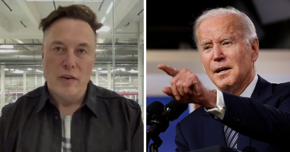 Watch: Elon Musk Blasts Biden's 'Insane' Build Back Better Bill