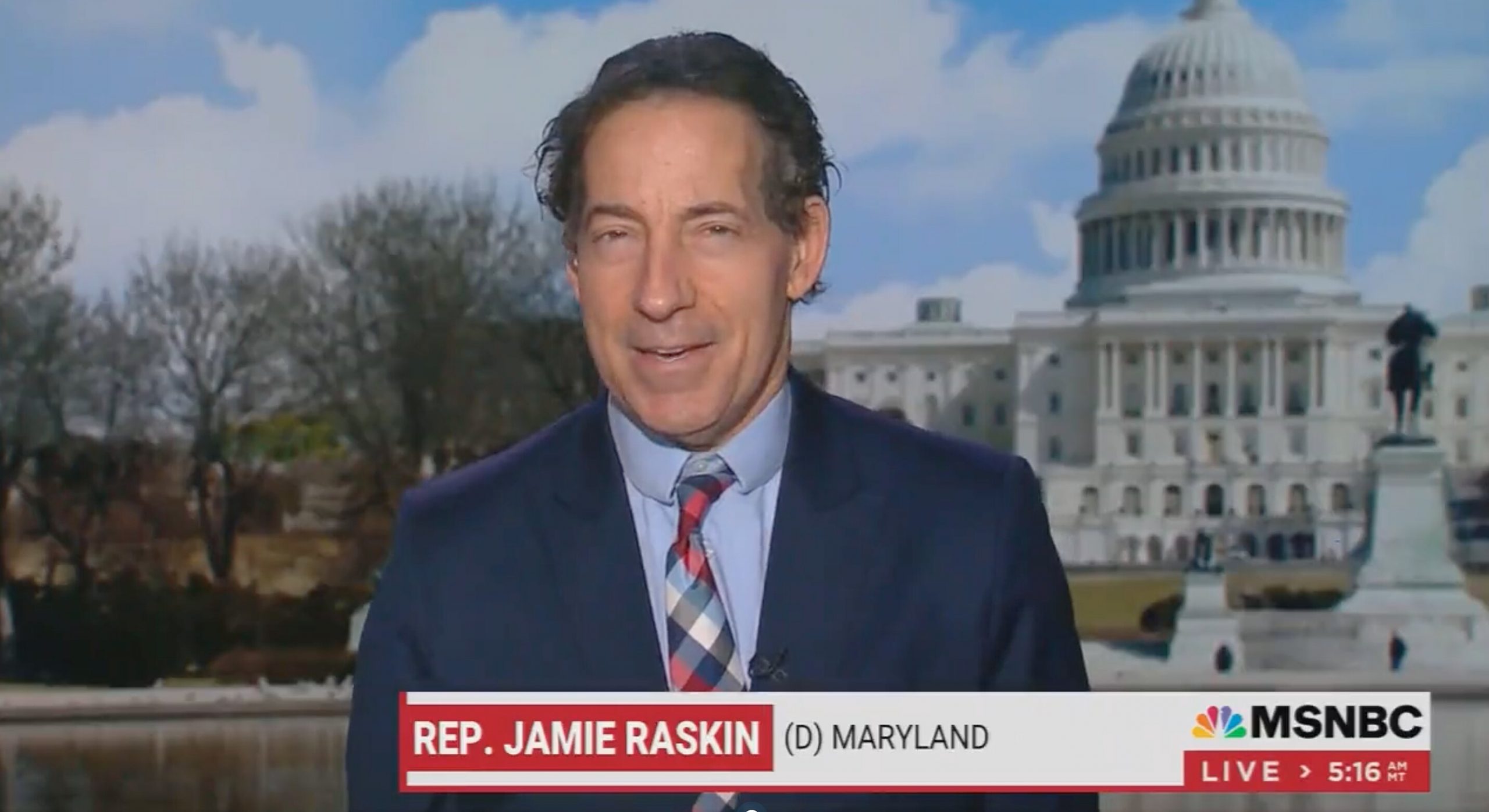 Raskin Fires Back at Cruz for Comments About Impeaching Biden
