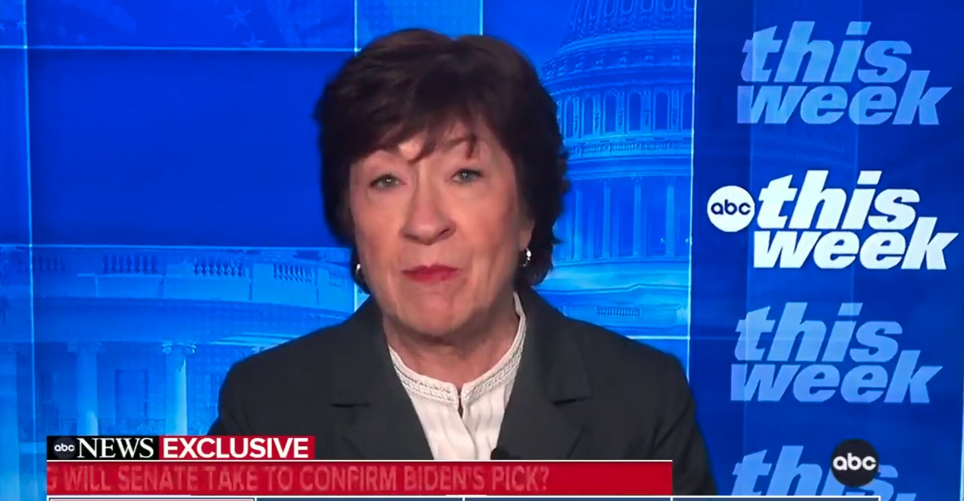 Sen. Susan Collins Knocks Biden for ‘Clumsy’ SCOTUS Announcement