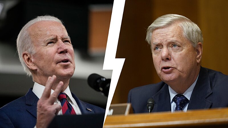 Lindsey Graham Tears Into Biden Over Jan. 6 Speech: ‘Brazen Politicization’