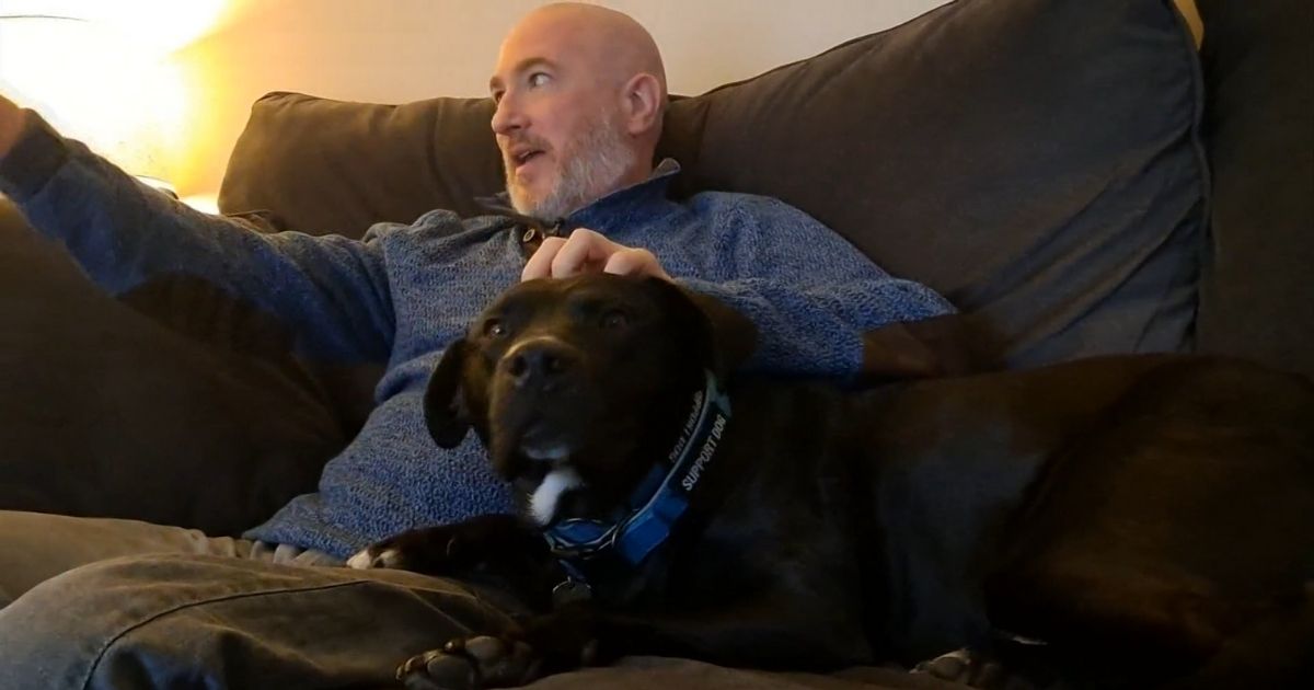 Dog Plunges Through Ice on Lake, Owner Chases After Him as Near-Death Experience Unfolds: Onlookers Shocked