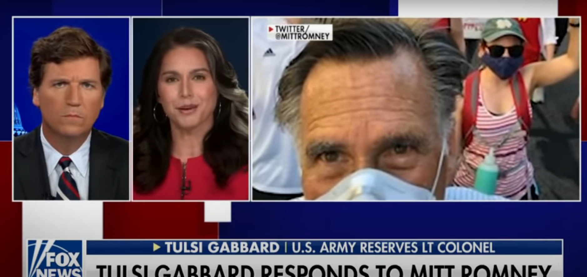 Tulsi Gabbard Doubles Down Slamming Romney for Claim She Is Telling ‘Treasonous Lies’
