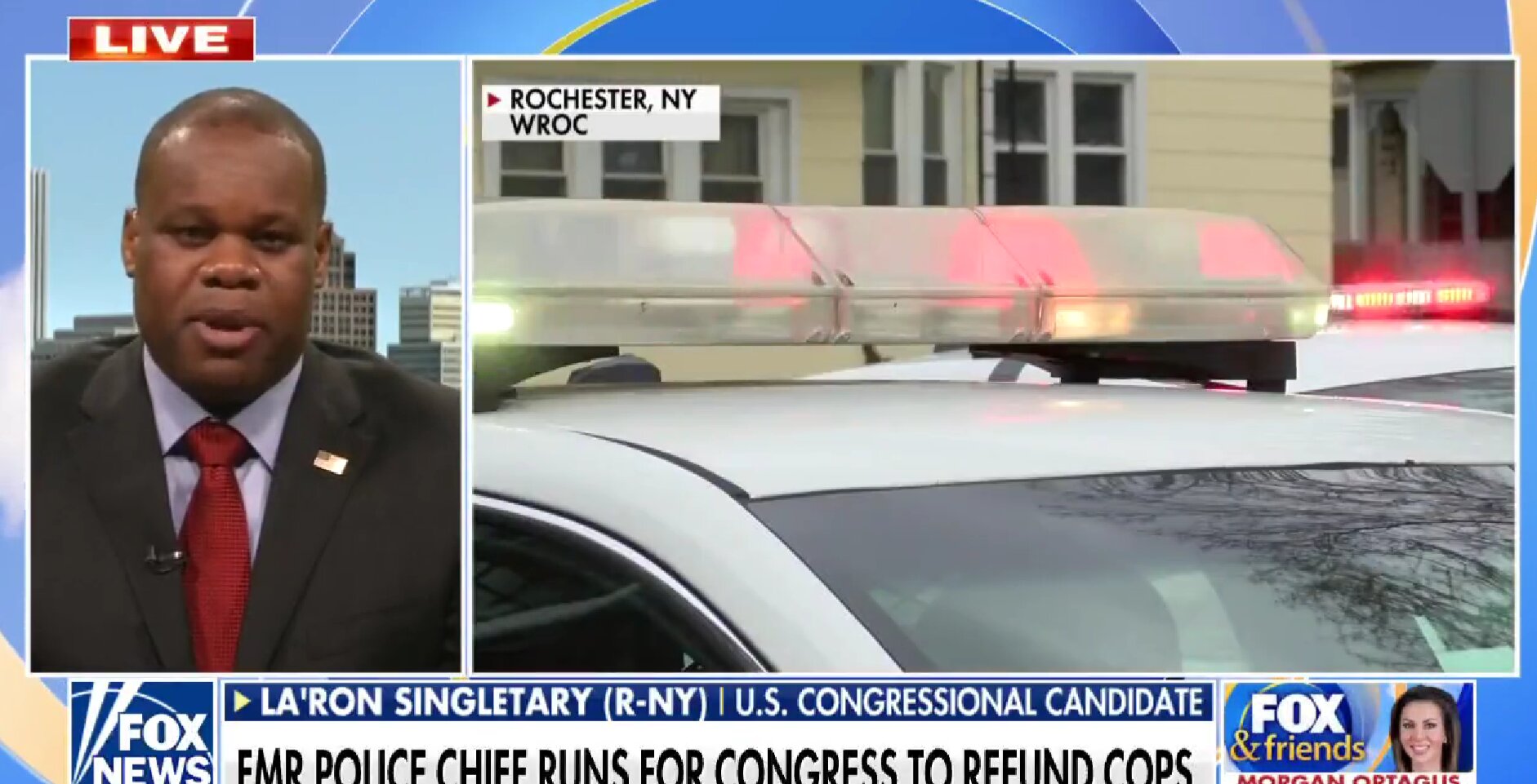 Former Police Chief Running for Congress Expresses Frustration With the Democratic Party