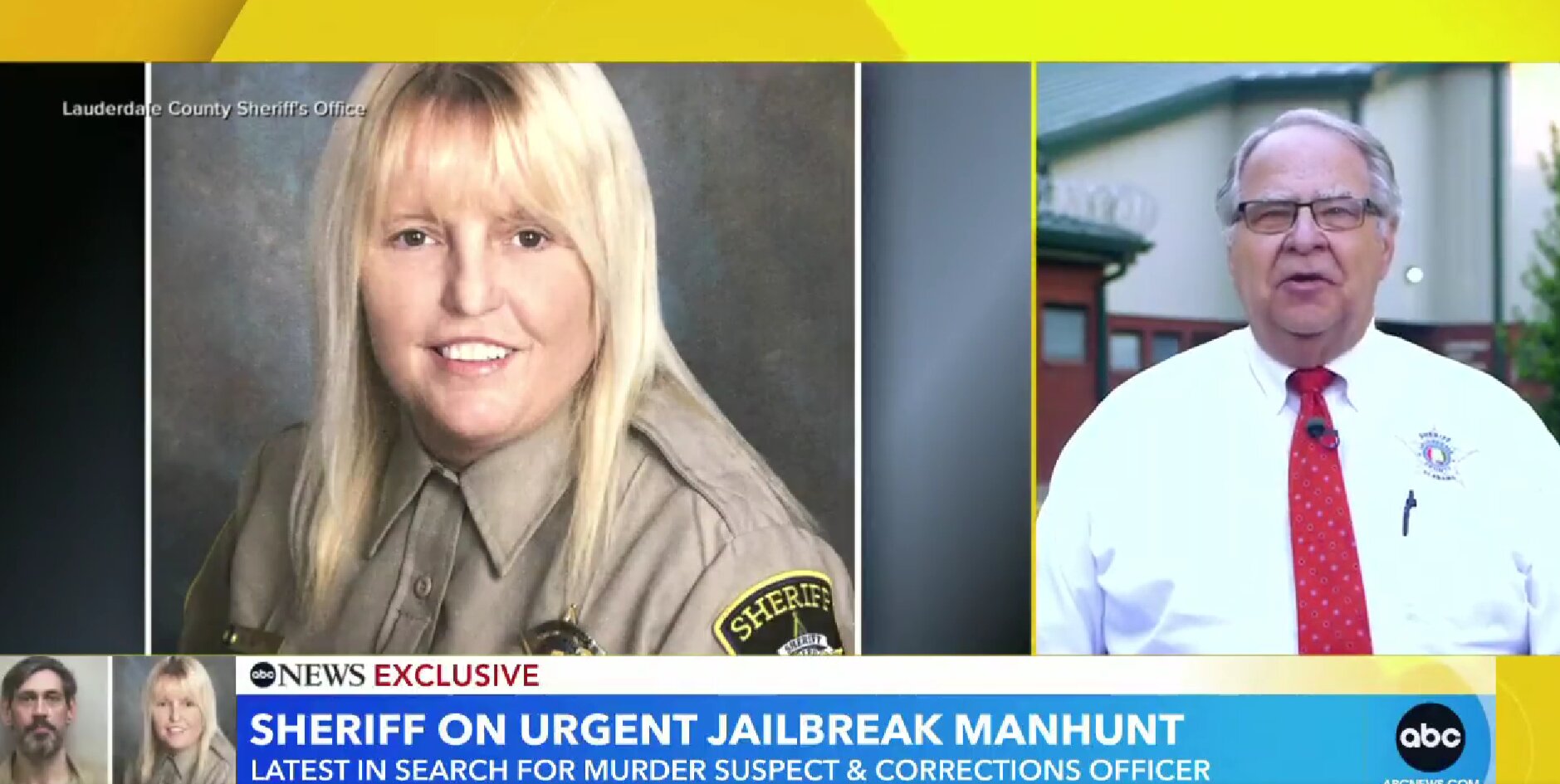 Sheriff Indicates Corrections Officer ‘Willingly’ Participated in Escape of Inmate