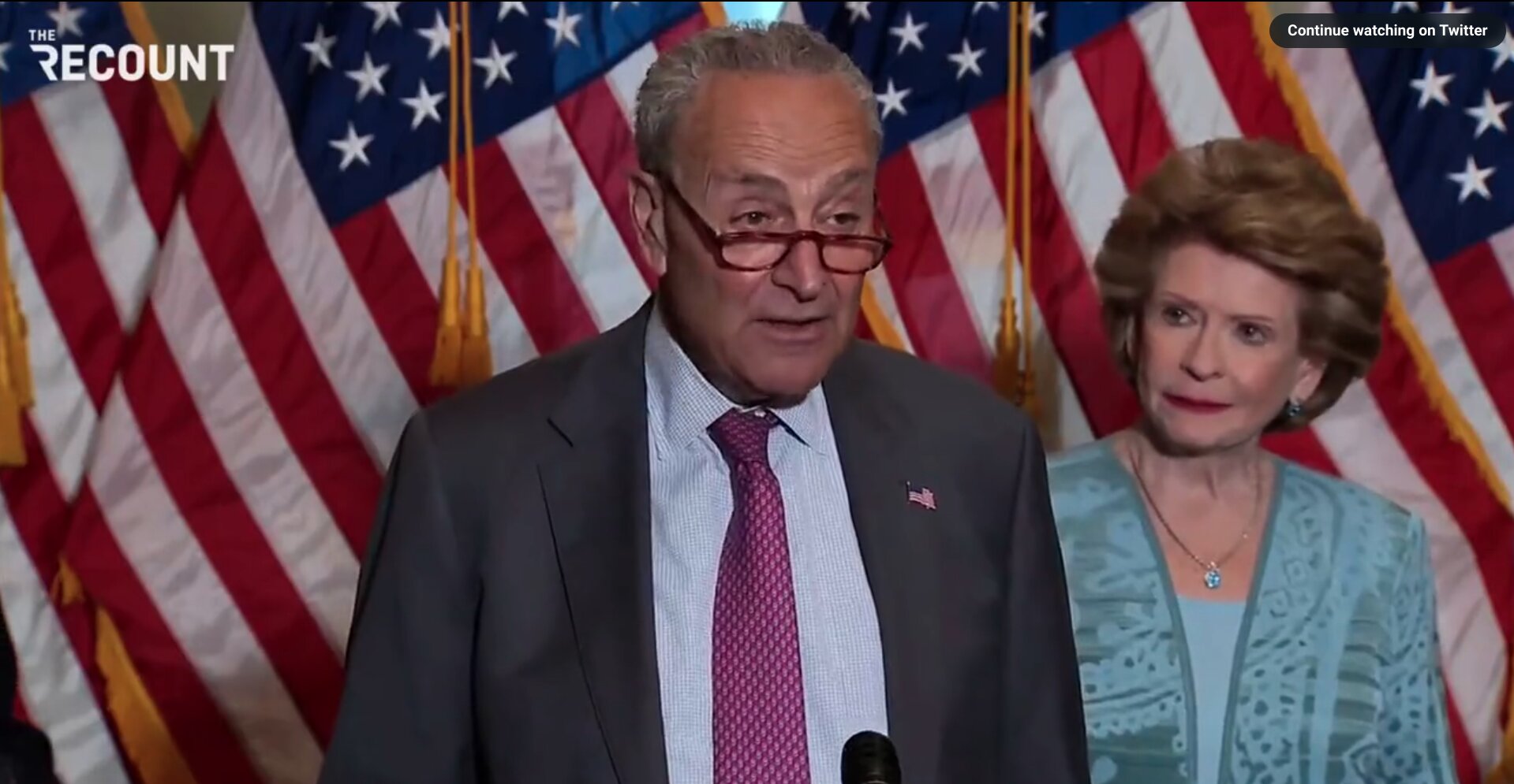 ‘It’s Sickening’: Schumer Blasts Trump, Tucker Carlson for Speaking at CPAC Hungary