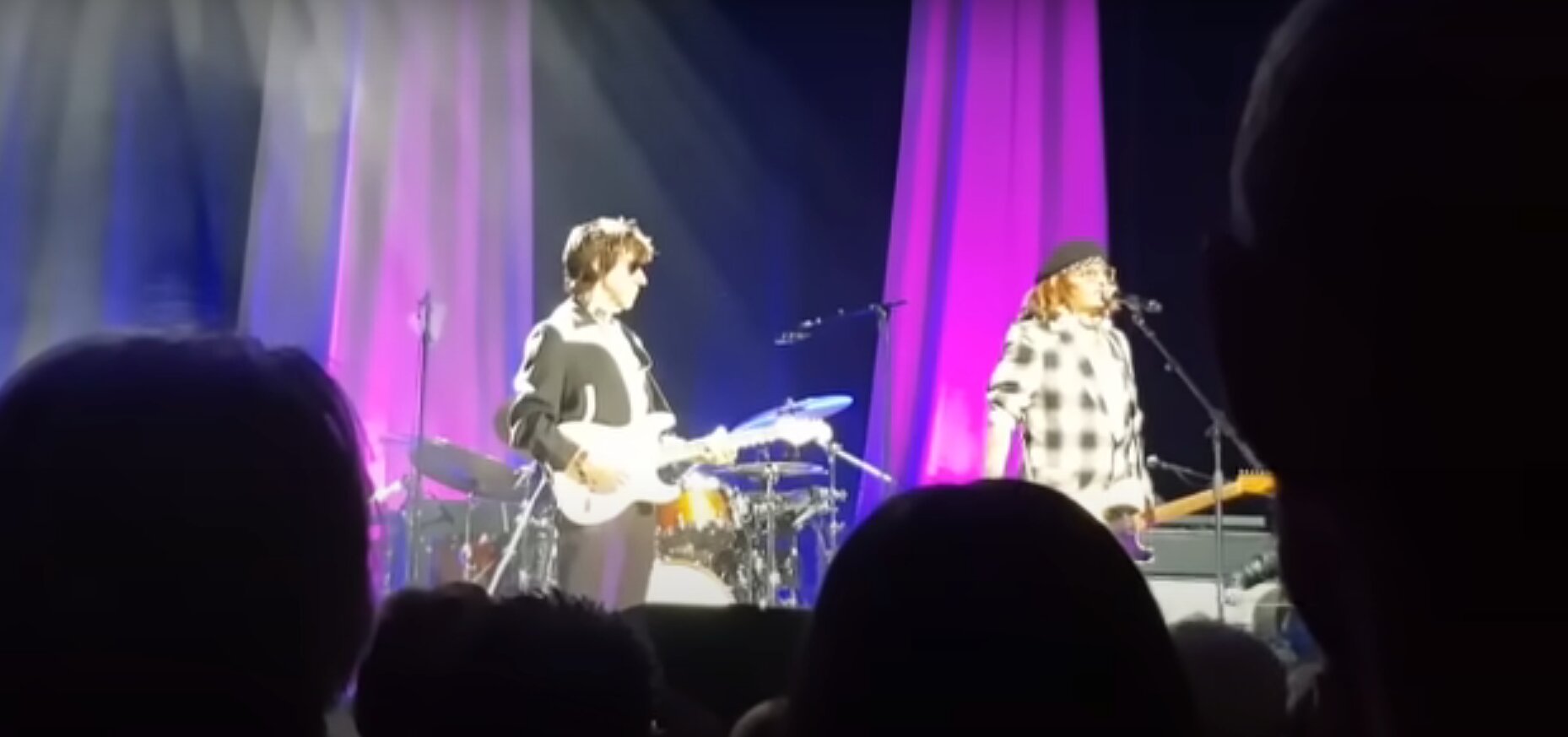 Johnny Depp Surprises Fans at Concert in England