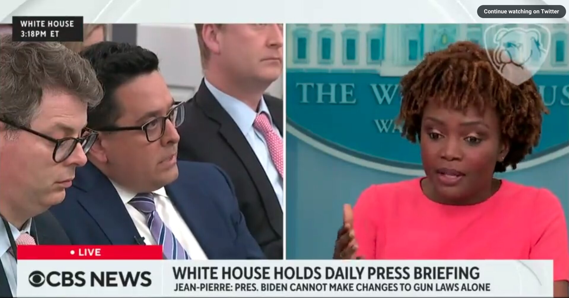 Watch: WH Press Secretary Asked for Clarification About Biden’s Story Involving the Naval Academy