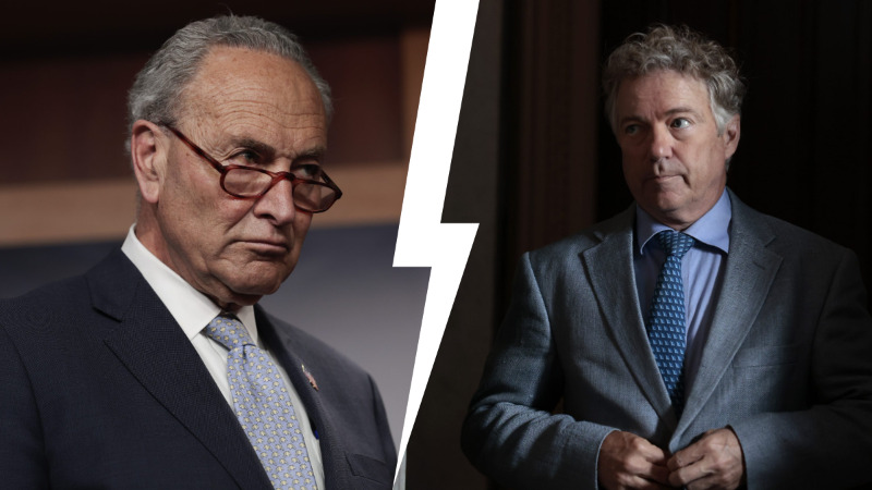 Schumer Slams Paul Over Ukraine Package: ‘Repugnant’