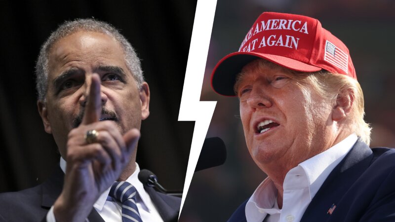Ex-AG Eric Holder Says Trump ‘Probably Has to Be Held Accountable’