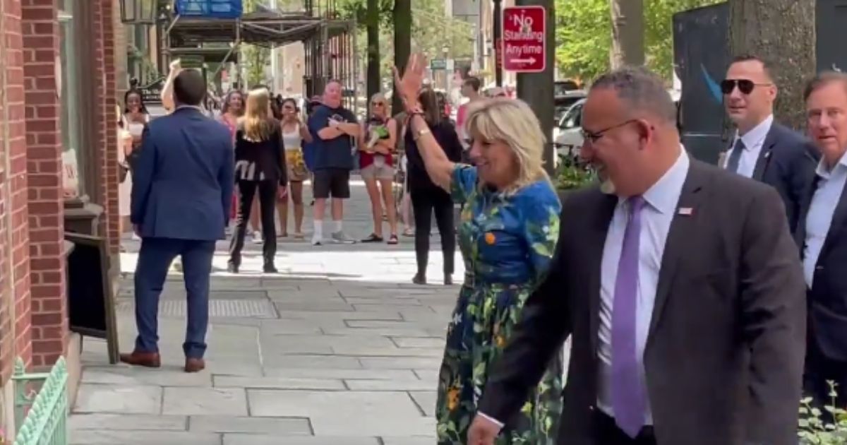 Video: Jill Biden Gets Nasty Greeting on Street as Man Says Joe Is Worst POTUS and 'You Owe Us Gas Money'