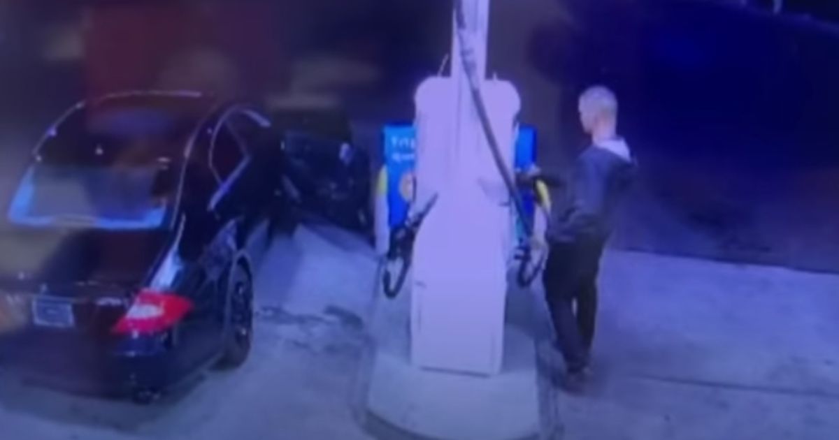 Caught Red-Handed: Man Fuels Up Gas Tank as Another Driver Foots the Bill in Latest Scheme