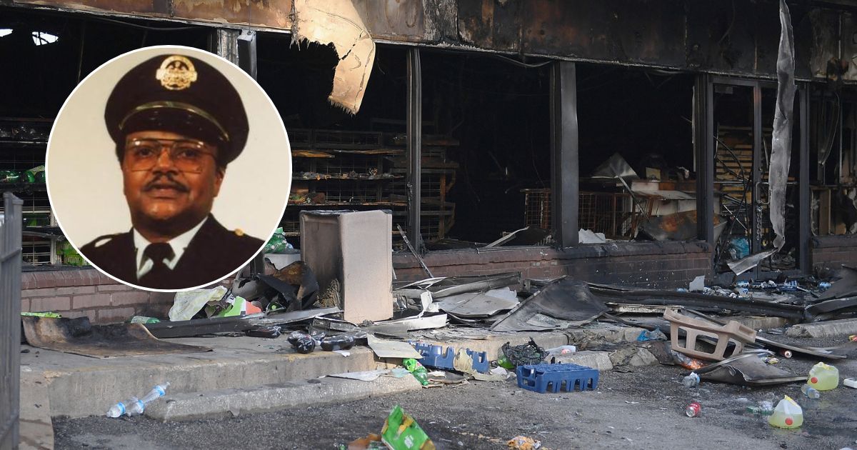 Wife of Retired Cop Slain in Riot Unloads, Calls BLM a 'Terrorist Organization' and Blasts 'Supervillain' VP Harris