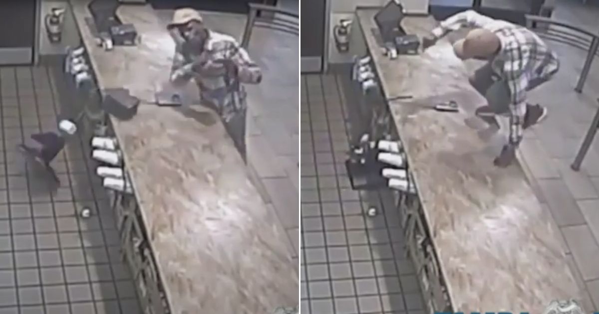 Watch: Florida Man Accused of Holding Burger King Hostage with Pair of Pliers – Manager’s Sneaky Trick Puts a Stop to It