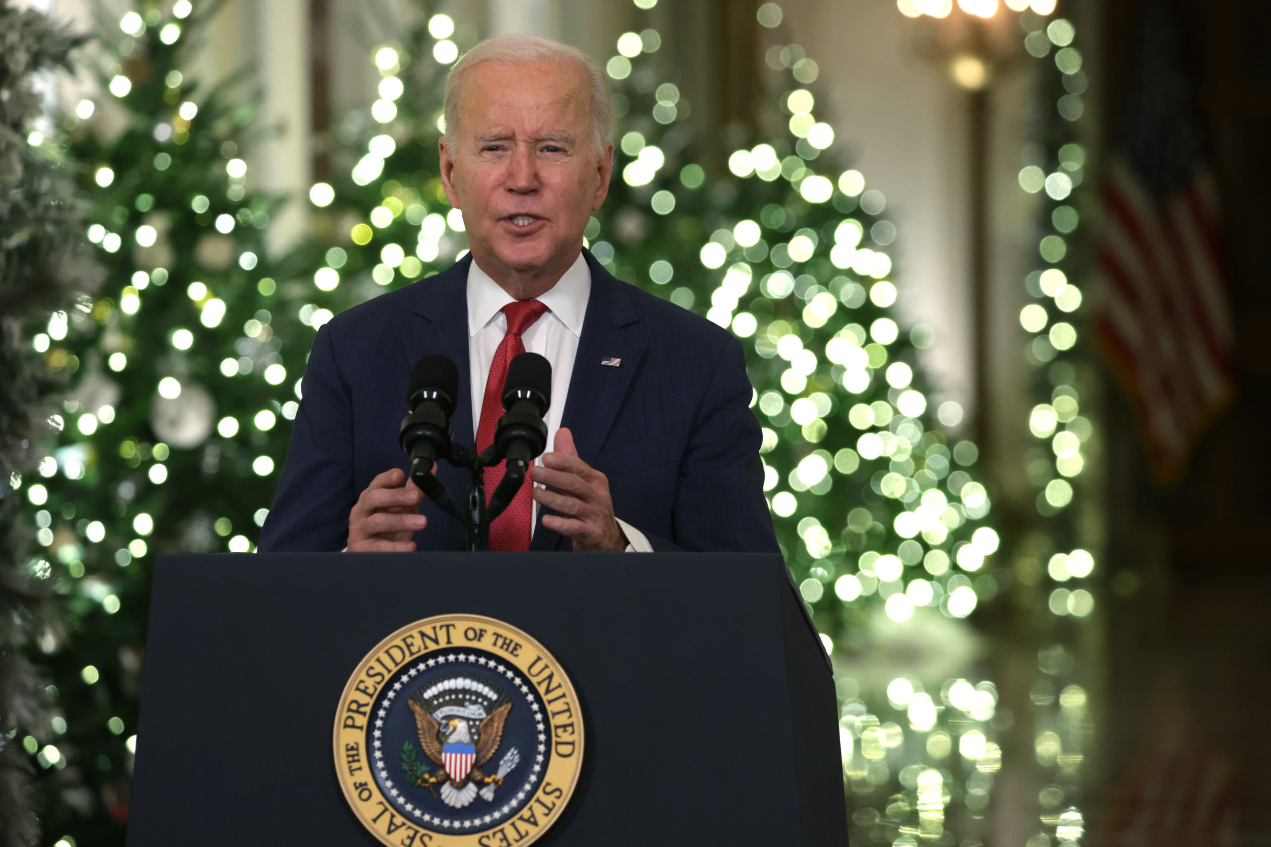 Biden Mocked Over Call for ‘Unity’ During Christmas Speech