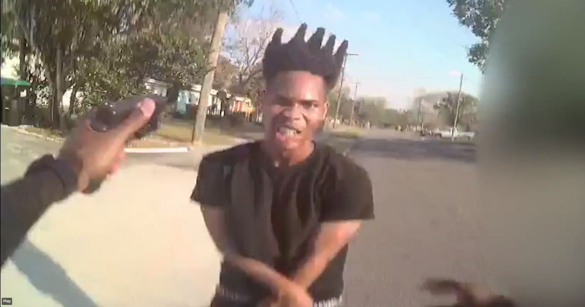 Bodycam footage shows the arrest of Keith Moses, who is accused of shooting five people and killing three of them, including a TV news reporter and a 9-year-old girl.