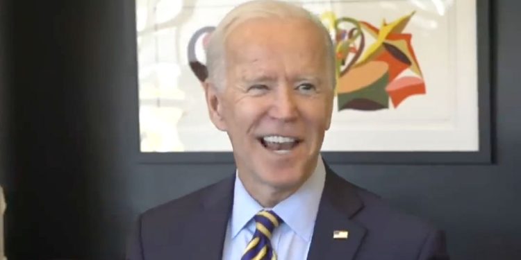 "Only you would ask that," President Joe Biden told Fox News' Peter Doocy.
