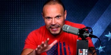 Dan Bongino speaks on his show Thursday.