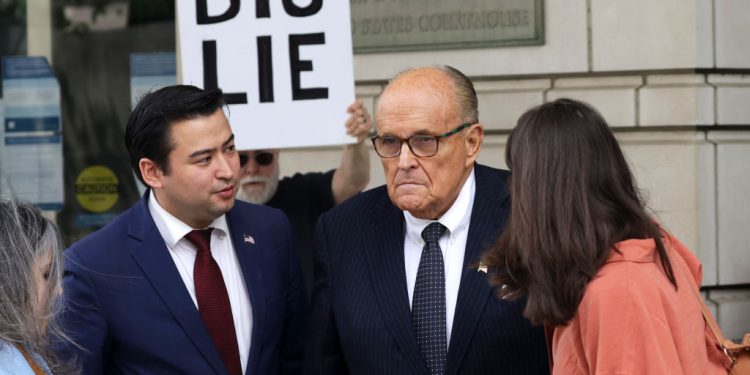 Rudy Giuliani Surrenders to Fulton County DA, Has Ominous Warning for American People