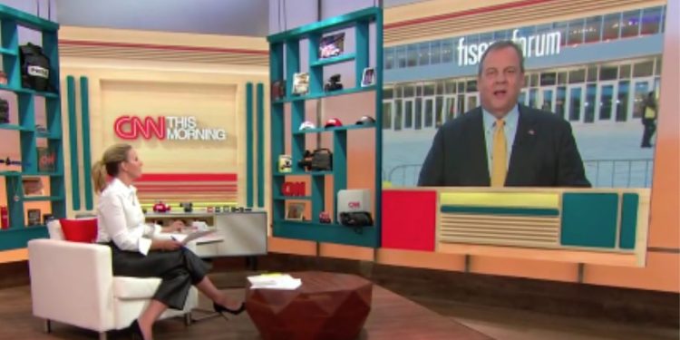 On Thursday's episode of "CNN This Morning," host Poppy Harlow, left, asked Republican candidate former Gov. Chris Christie, right, what he felt was his best moment from Wednesday's Republican debate.