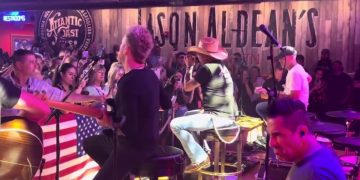 Defiant Jason Aldean Surprises with New Rendition of Hit Anti-Woke Song at His Restaurant Grand Opening